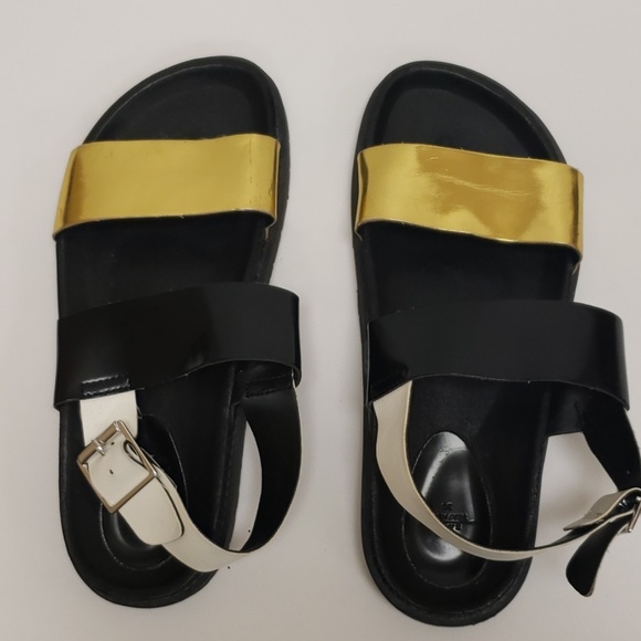 Zara Strappy Sandals Size 7.5 - Picture 7 of 8